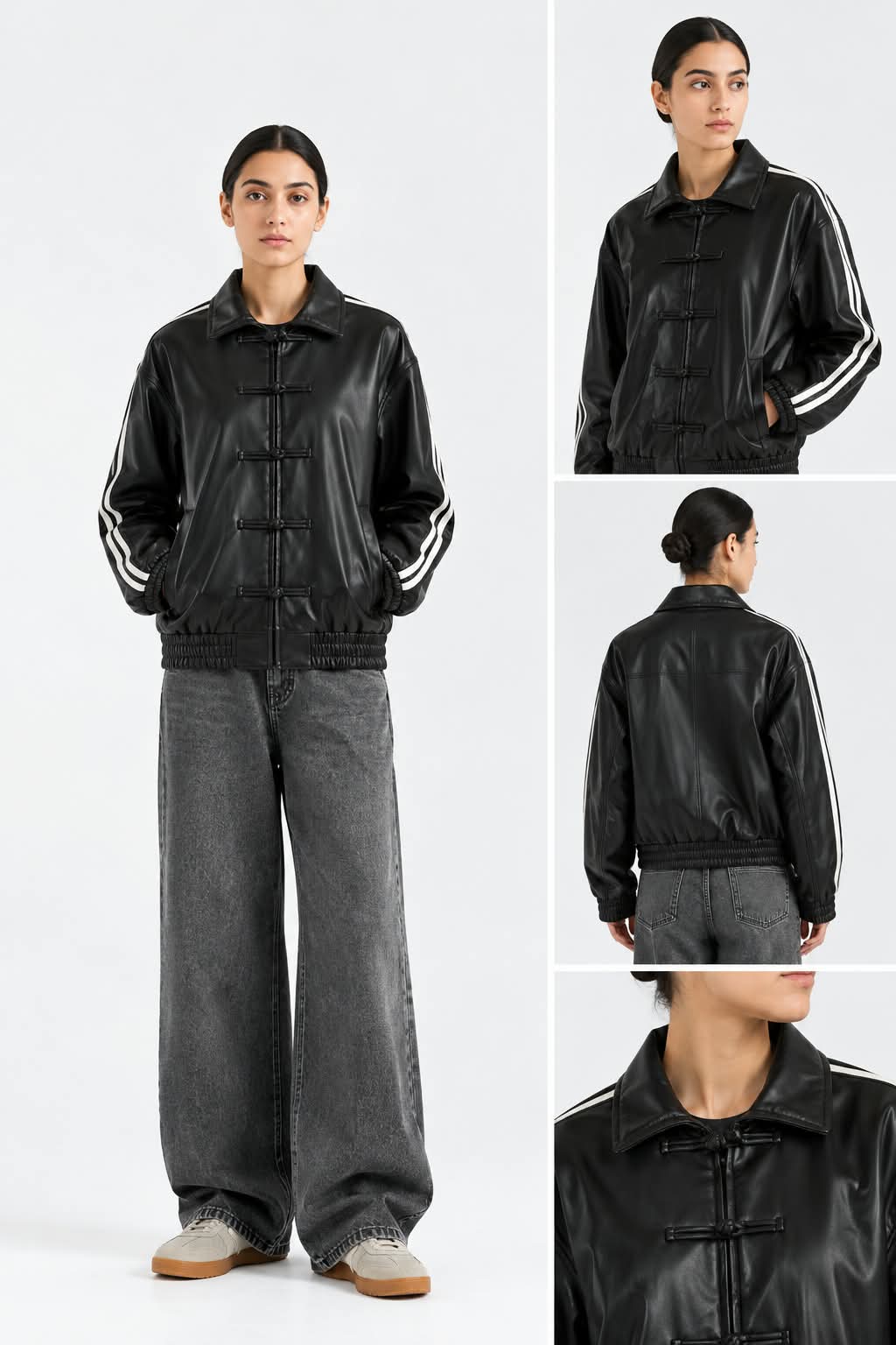 Faux Leather Jacket