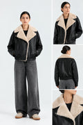 Faux Leather Jacket